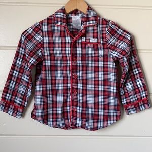 Gap Pendleton Pajama Set Size 5 (Toddler)
